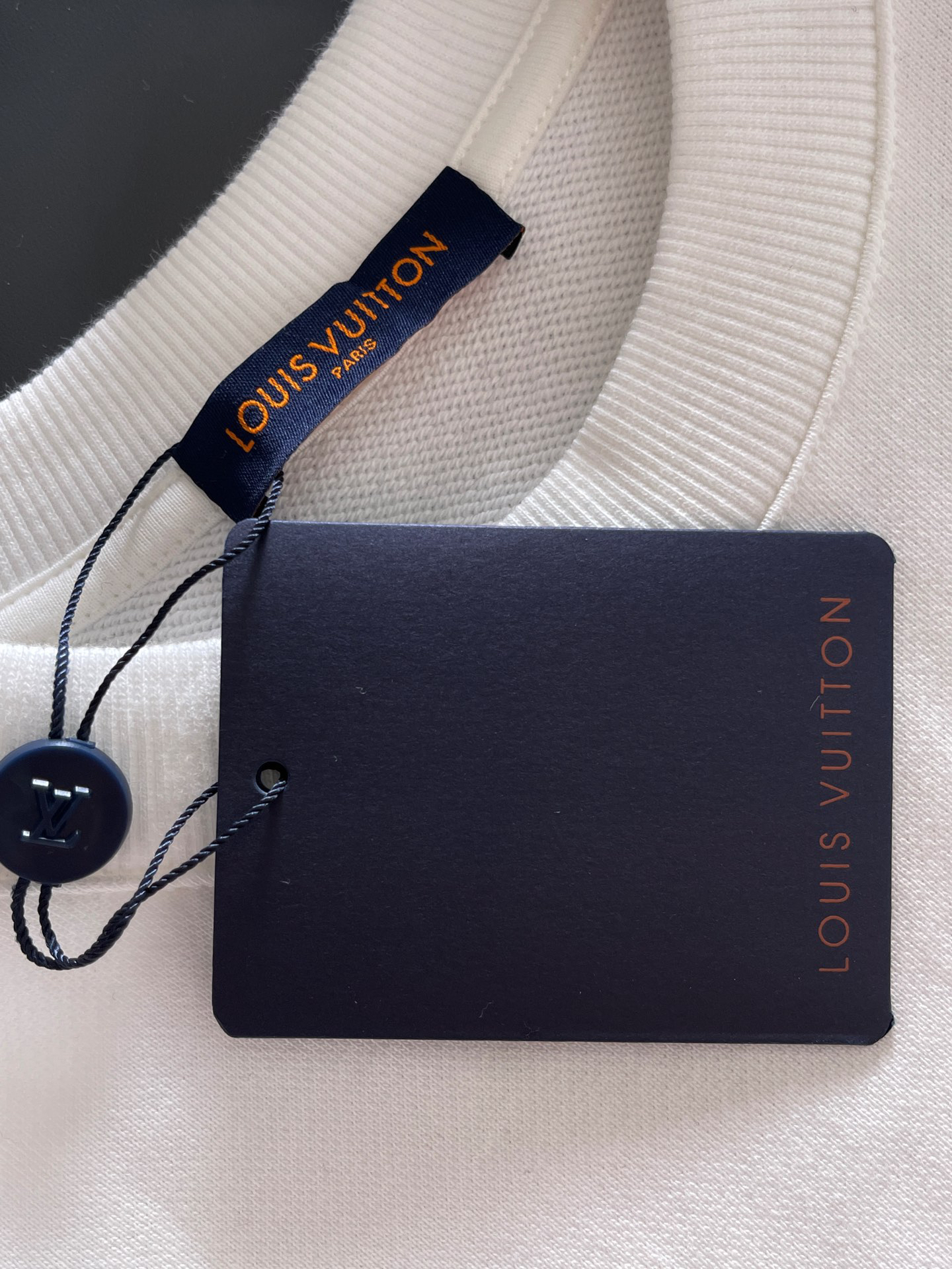 ルイ・ヴィトン「Louis Vuitton」モノグラム ロゴ スウェットシャツ