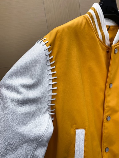 ルイ・ヴィトン「Louis Vuitton」レザー＆ナイロン ブラウゾン ジャケット