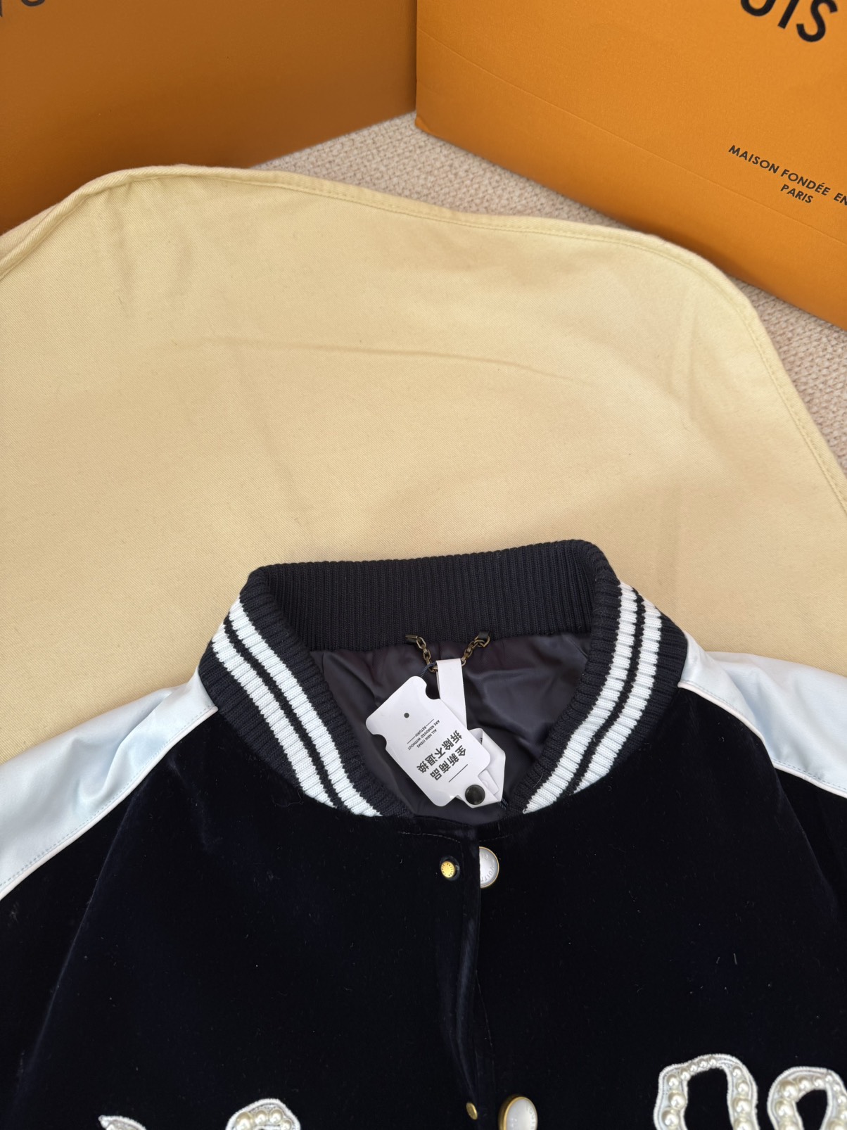 ルイ・ヴィトン「Louis Vuitton」シルクベルベット ペアルック バレージャケット