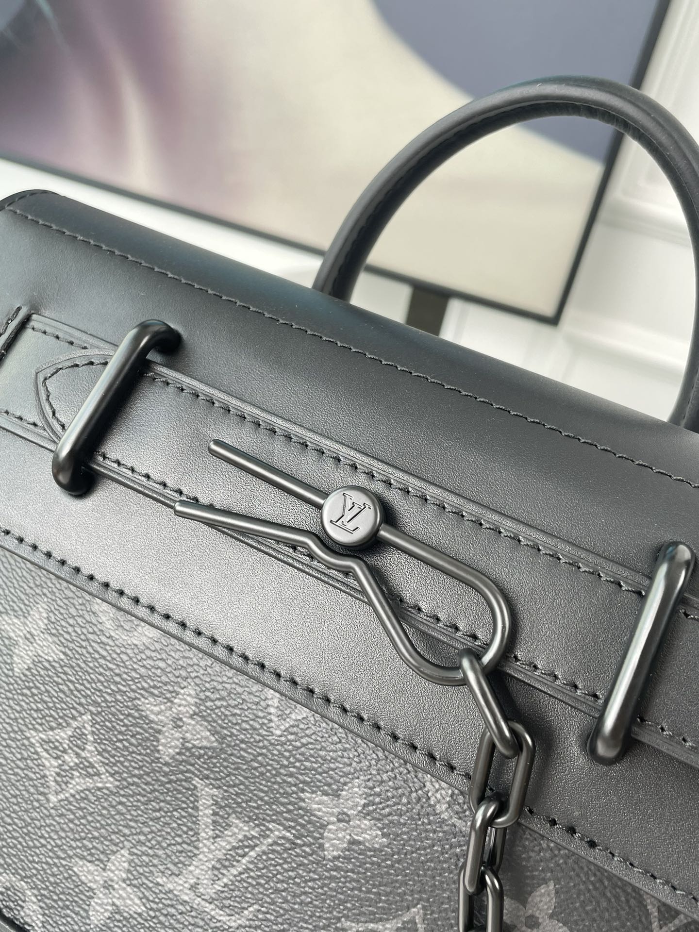 ルイ・ヴィトン「Louis Vuitton」Steamer メッセンジャーバッグ