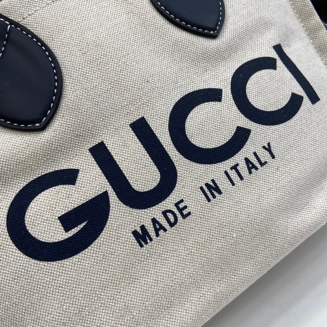 グッチ「Gucci」リド GGキャンバスリント ミニトートバッグ