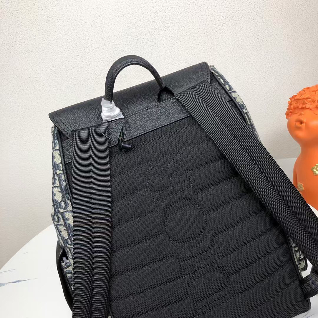 ディオール「Dior」オブlique プリント レザー シグネチャー ショルダーバッグ