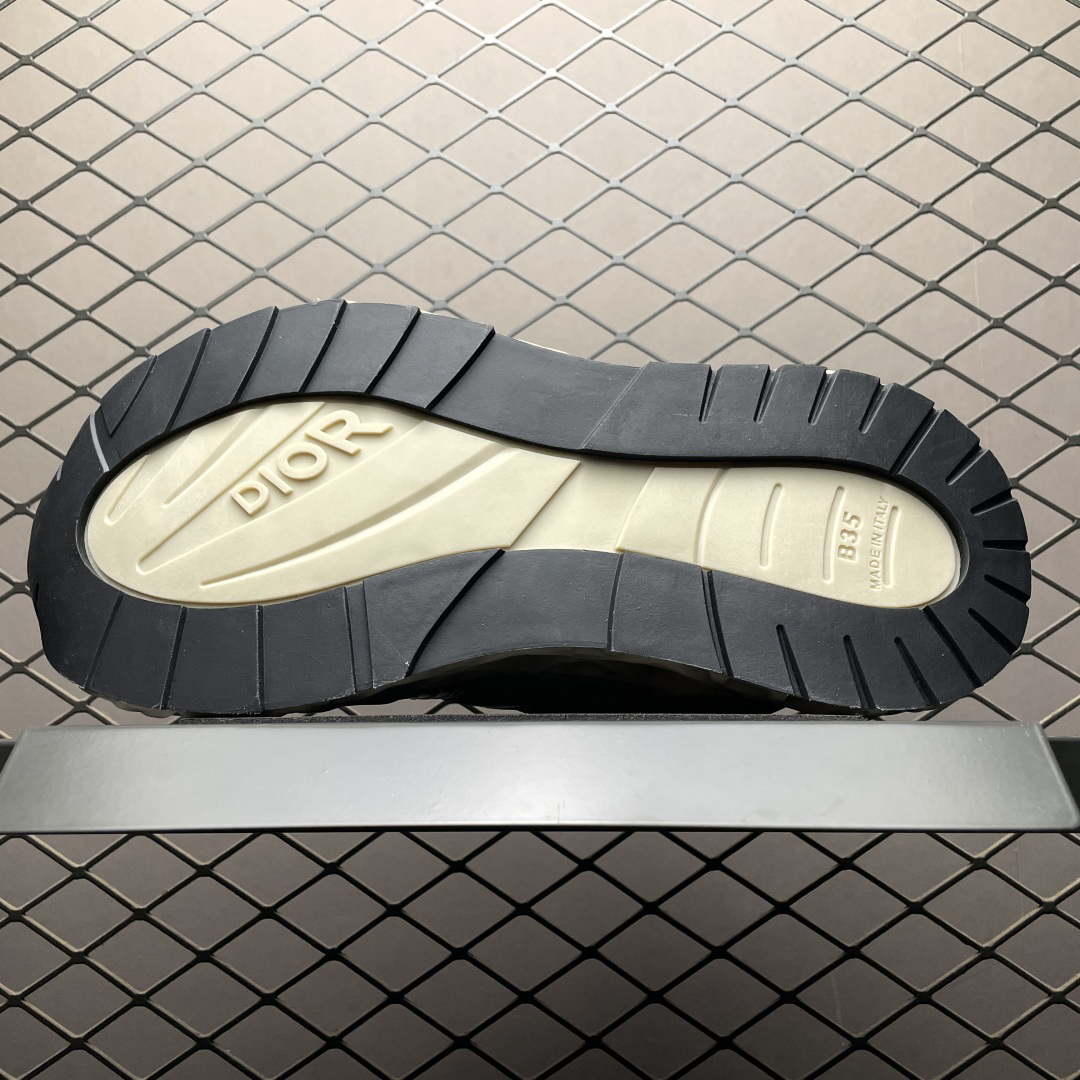 ディオール「Dior」 B35 NXXT ローカット レトロ スニーカー