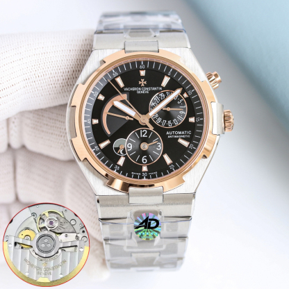ヴァシュロン・コンスタンタン「Vacheron Constantin」オーヴァーシーズ デュアルタイム メンズウォッチ42MM