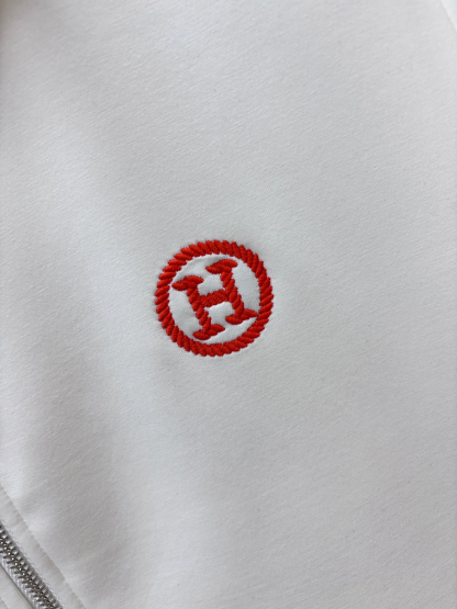 エルメス「Hermès」スポーツウェア ジップアップジャケット＆パンツ セットアップ