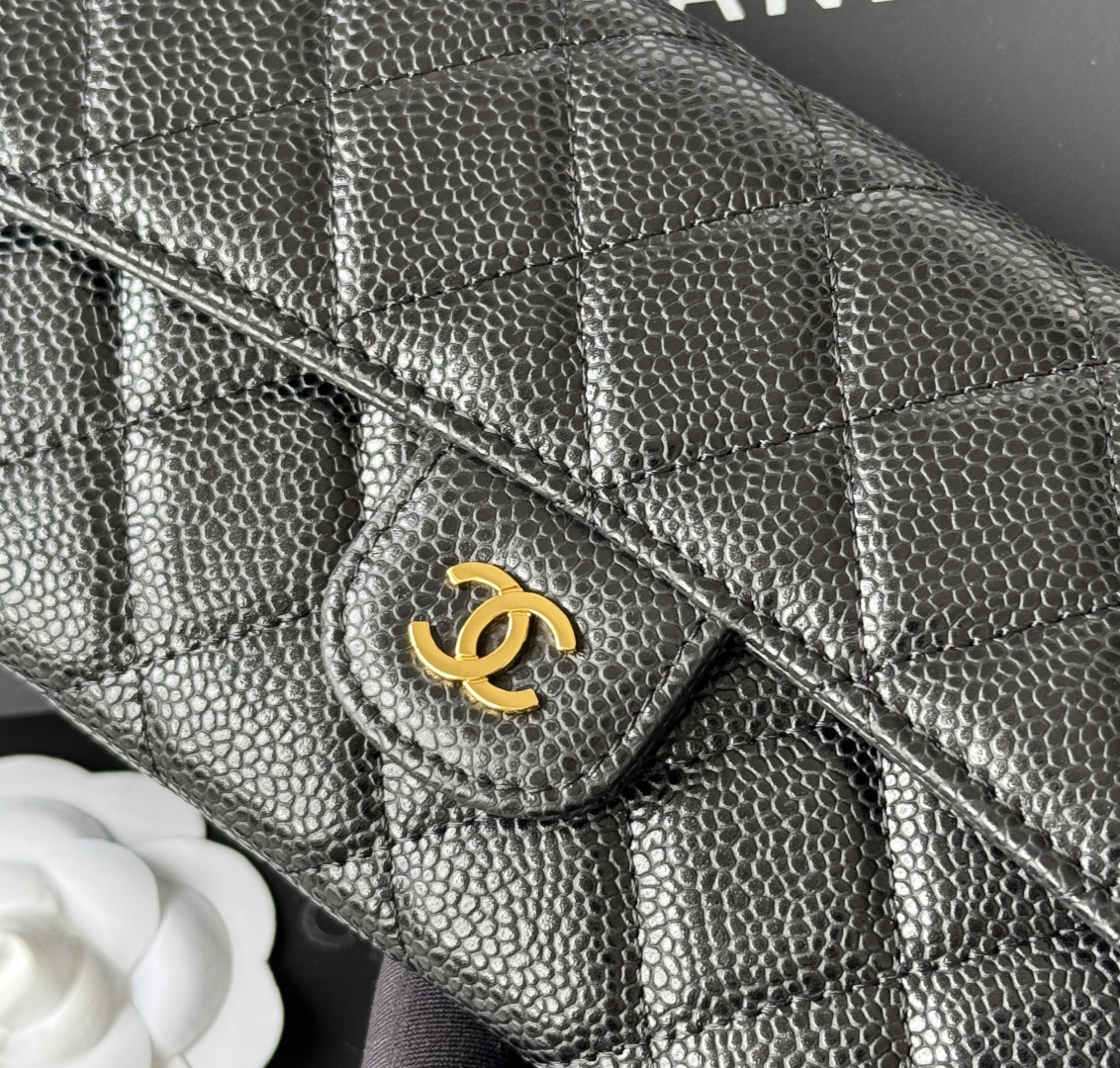 シャネル「Chanel」クラシックフラップ ロングウォレット