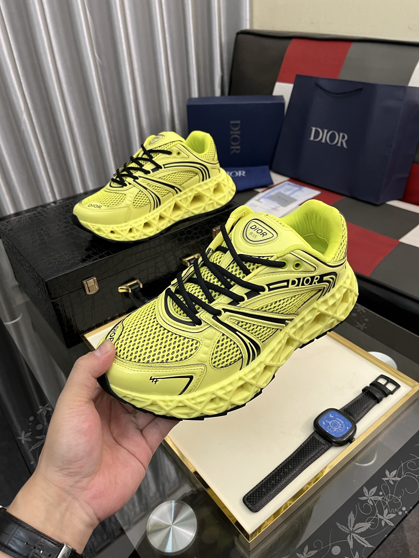 ディオール「Dior」Walk'n'Dior スニーカー 厚底スニーカー