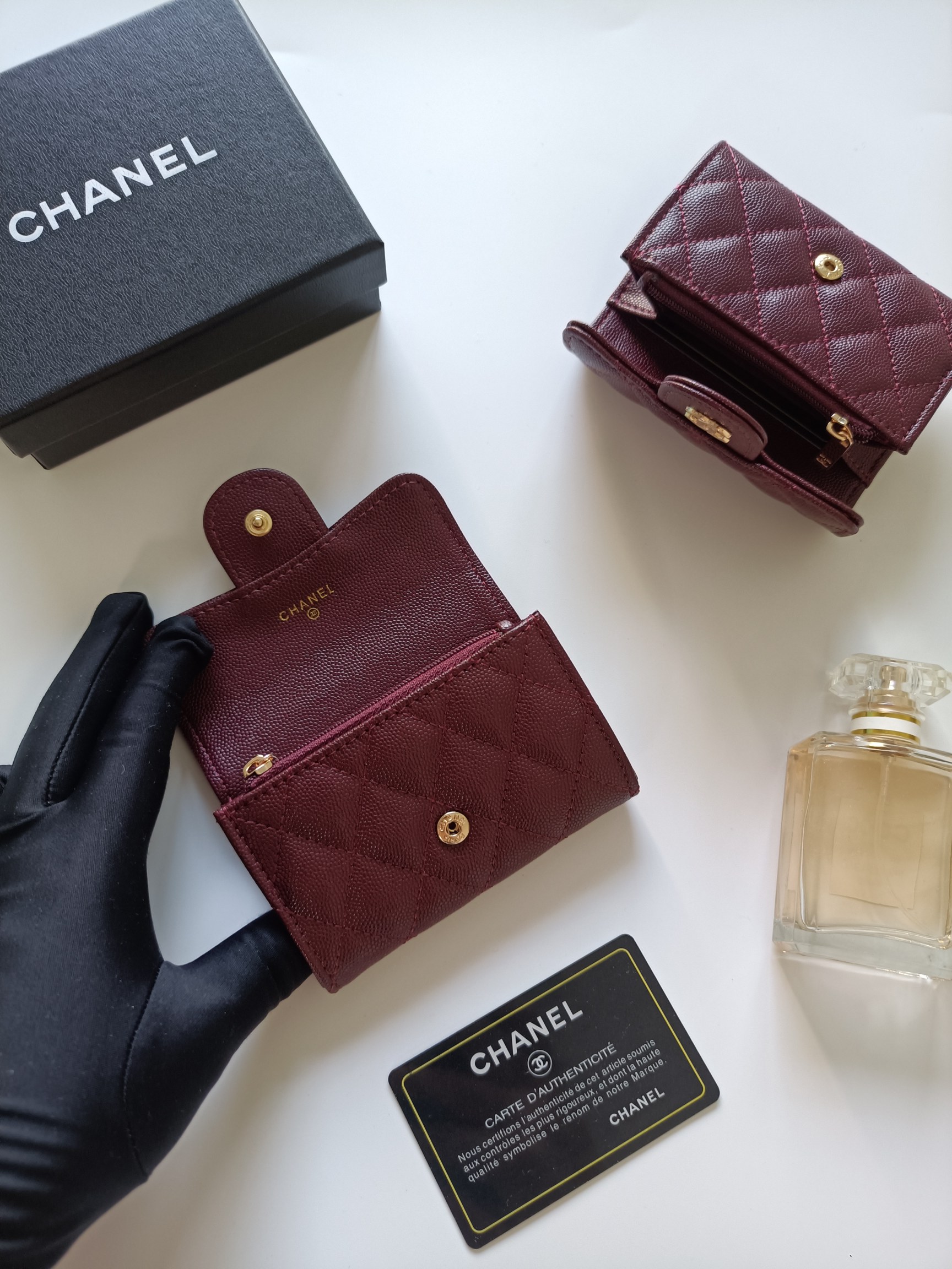 シャネル「Chanel」シャネル クラシック ジップ カードホルダー / コインケース