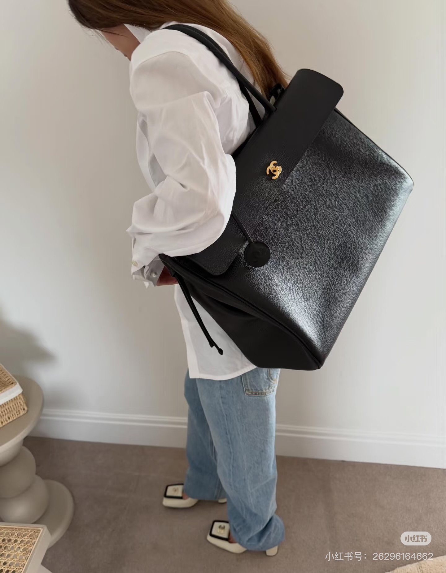 シャネル「Chanel」シャネル 26S ショッピングトート / キャンバストートバッグ 