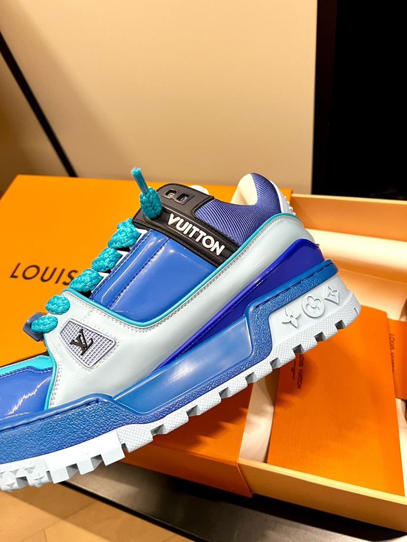 ルイ・ヴィトン「Louis Vuitton」ルイ・ヴィトン トレーナーマキシ スニーカー / レザースニーカー