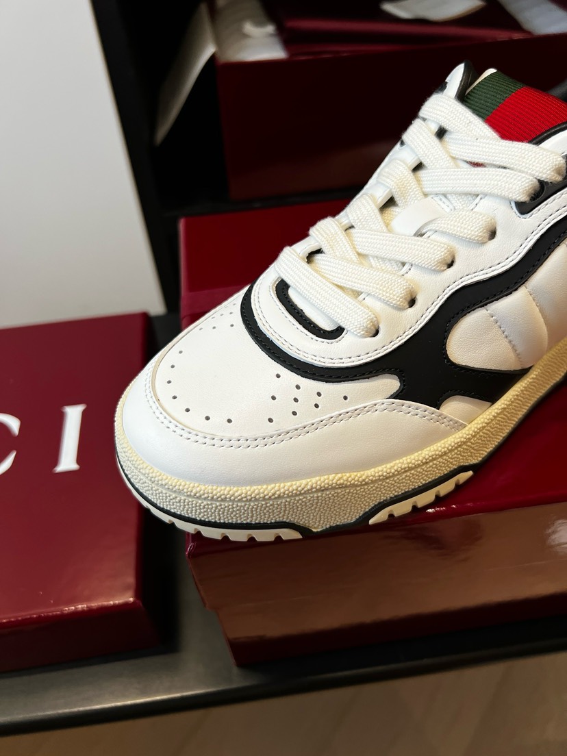 グッチ「Gucci」グッチ バスケットスタイル スニーカー / レザースニーカー