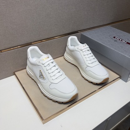 プラダ「Prada」プラダ プレミアムスニーカー (2026年春夏モデル) / レザースニーカー