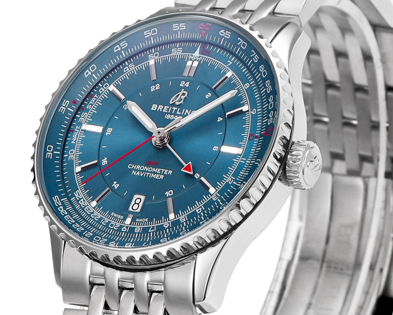 ブライトリング［Breitling］ブライトリング ナビタイマー  本格的なパイロットウォッチ41MM