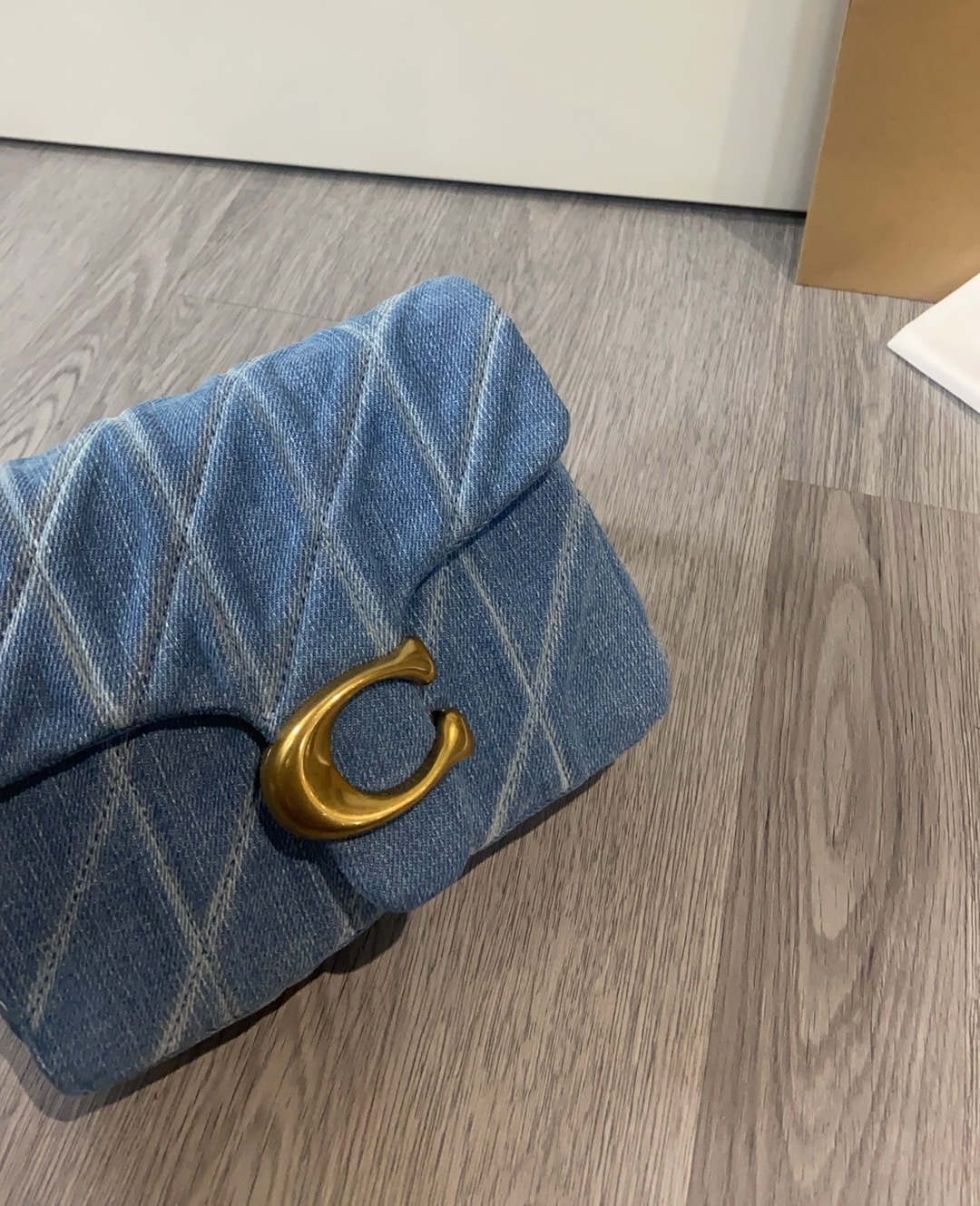 コーチ「Coach」スクエアタビー ショルダーバッグ