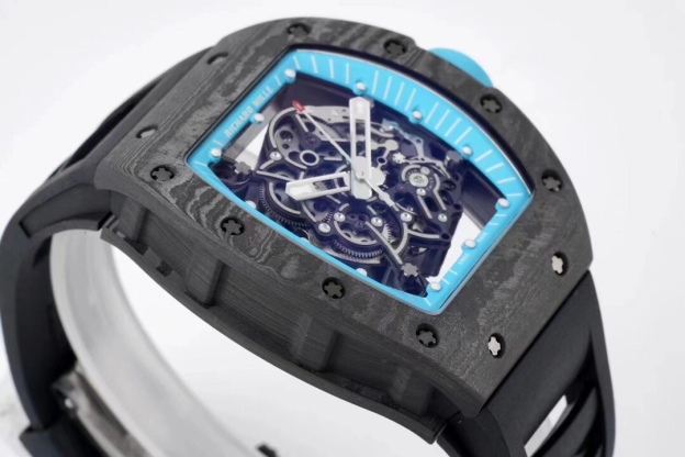 リシャール ミル「Richard Mille」RM055 NTPTカーボンファイバーケース＆ラバーストラップ メンズ腕時計