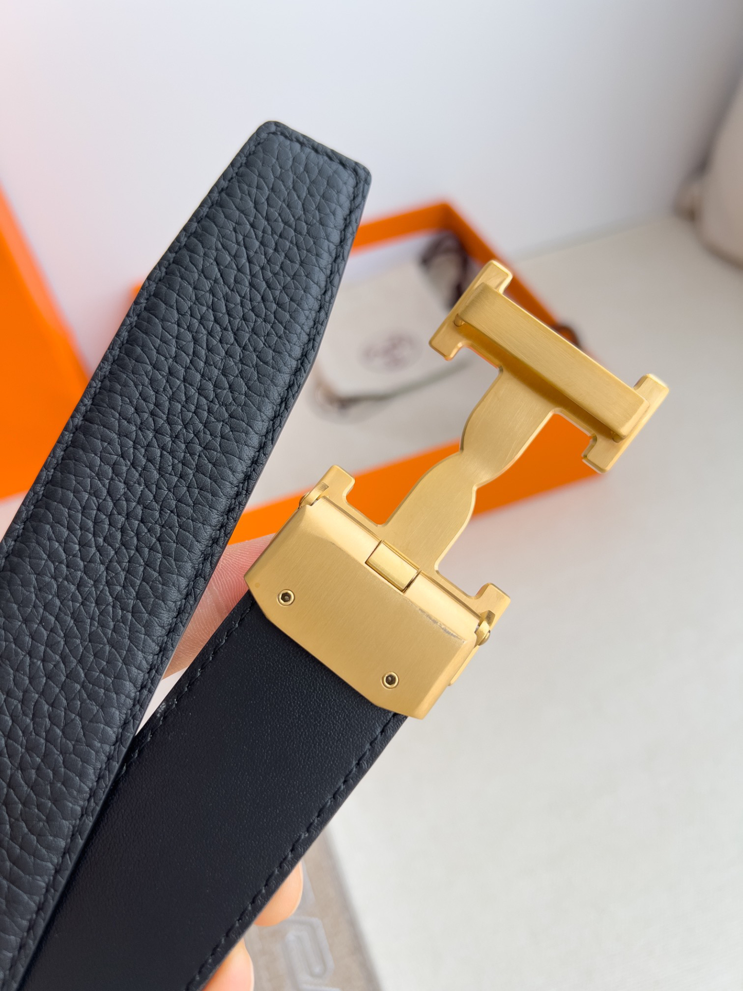 エルメス「Hermès」プレミアム トゴレザーベルト / ハイエンドウエストベルト