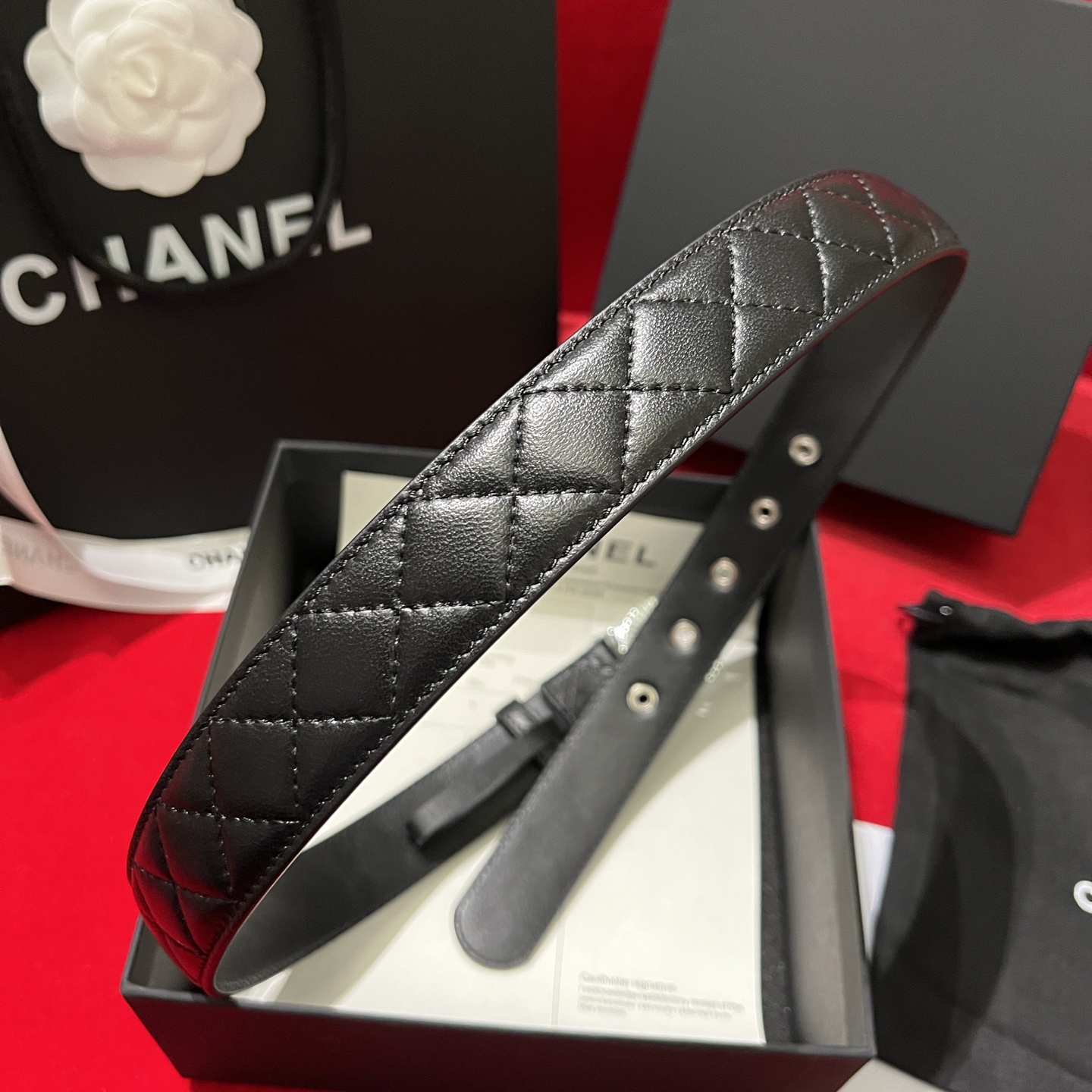 シャネル「Chanel」プレミアム トゴレザーベルト / ハイエンドウエストベルト