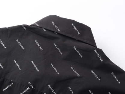 Balenciagaバレンシアガ オールオーバーロゴシャツ / ロングスリーブシャツ