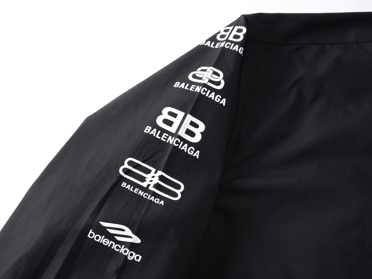 Balenciagaバレンシアガ オールオーバーロゴシャツ / ロングスリーブシャツ