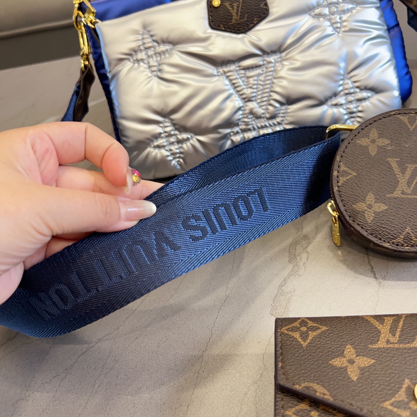 ルイ・ヴィトン「Louis Vuitton」ルイ・ヴィトン マルチポシェット アクセサリーズ 3点セット / ショルダーバッグ