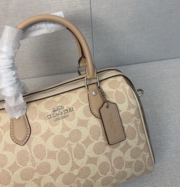 コーチ「Coach」 Rowan レザー ボストンバッグ