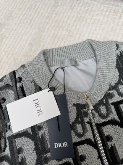 ディオール「Dior」ディオール オブリーク グラデーション ジャカード ニットカーディガン / カーディガン