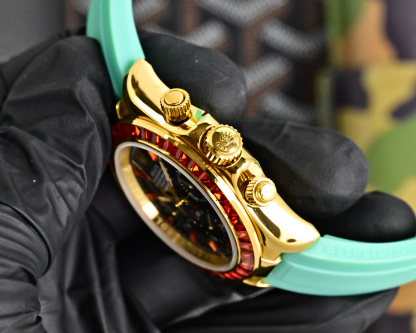 ROLEX  デイトナ スタイル クロノグラフ “サクラピンク” / カスタムウォッチ