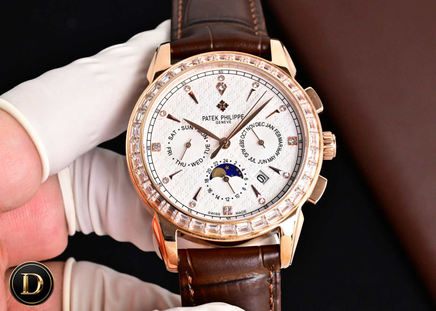 Patek Philippe パテック・フィリップ キュビトゥス スタイル グランドデイト・ムーンフェイズ / カスタムウォッチ