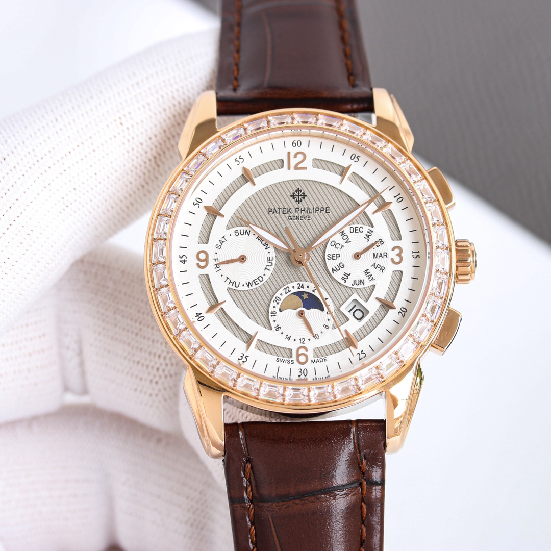 Patek Philippe パテック・フィリップ キュビトゥス スタイル グランドデイト・ムーンフェイズ / カスタムウォッチ