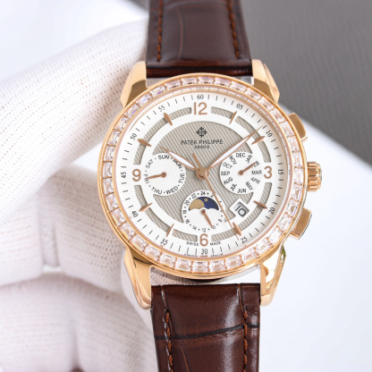 Patek Philippe パテック・フィリップ キュビトゥス スタイル グランドデイト・ムーンフェイズ / カスタムウォッチ