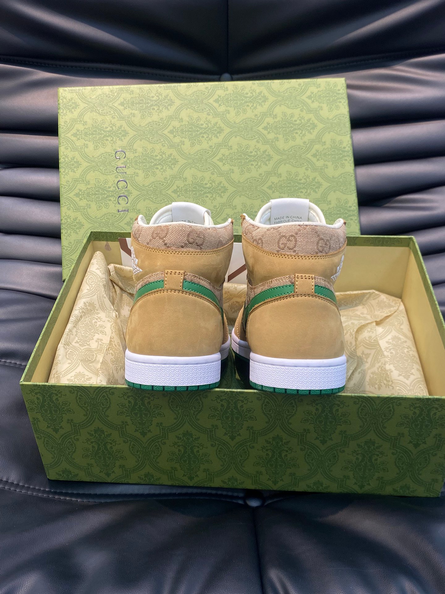 「コラボモデル」Gucci x Nike コラボレーション ハイカットスニーカー-ISETAN PRESTIGE CURATED