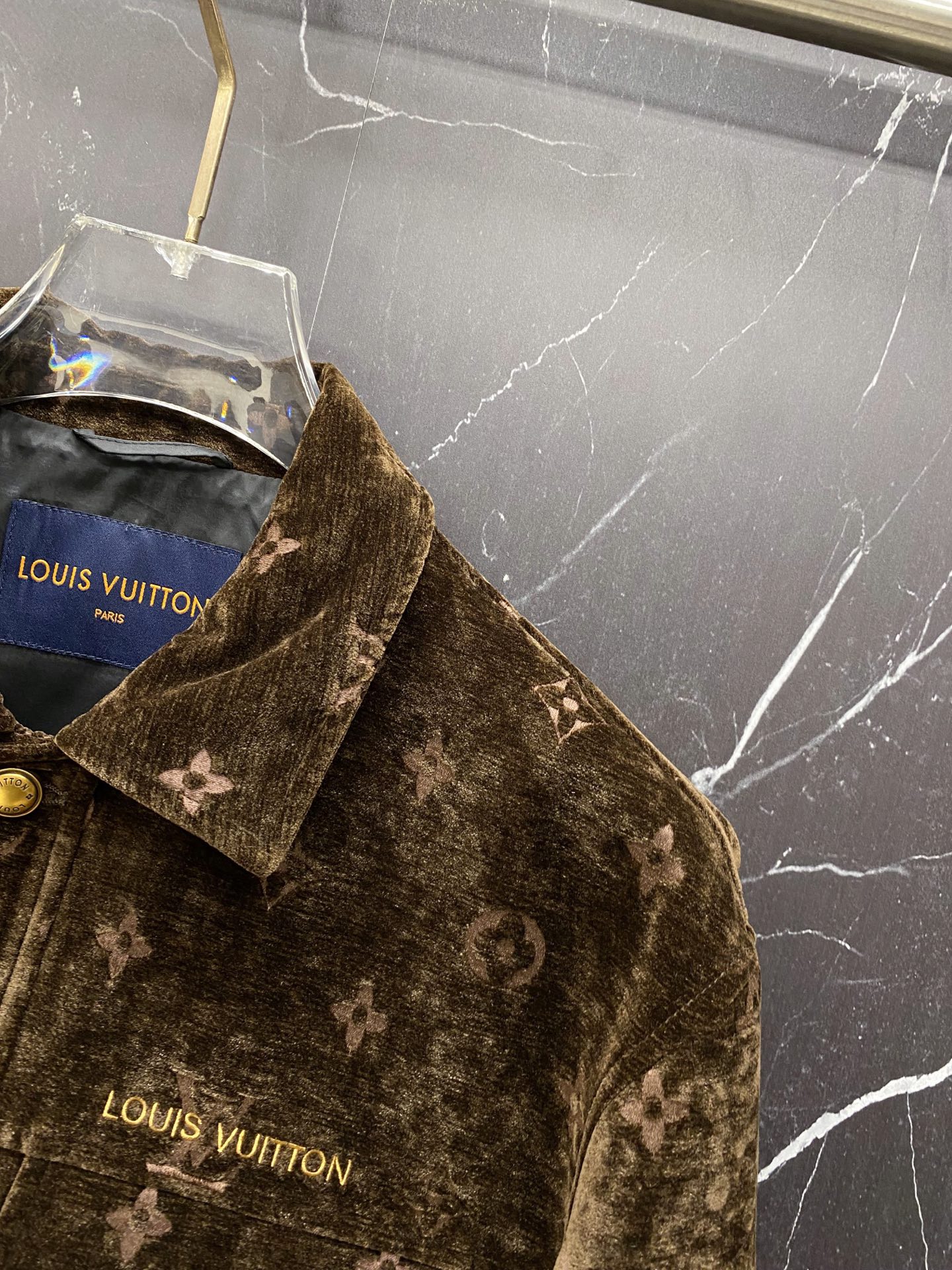 ルイ・ヴィトン「Louis Vuitton」ルイ・ヴィトン モノグラム コーデュロイ ジャケット / メンズ ワークジャケット