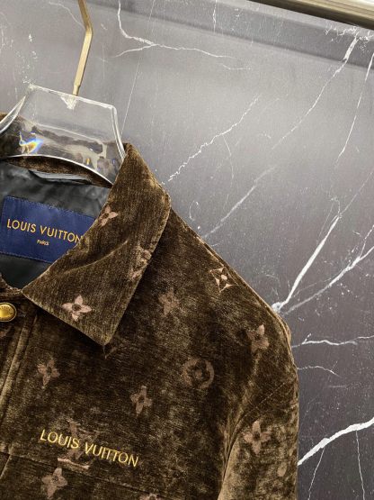 ルイ・ヴィトン「Louis Vuitton」ルイ・ヴィトン モノグラム コーデュロイ ジャケット / メンズ ワークジャケット