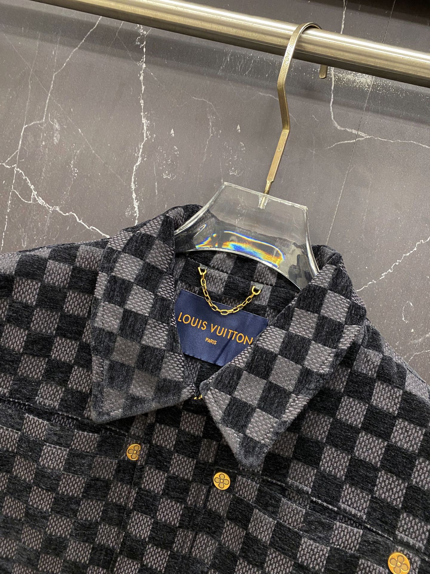 ルイ・ヴィトン「Louis Vuitton」ルイ・ヴィトン モノグラム コーデュロイ ジャケット / メンズ ワークジャケット