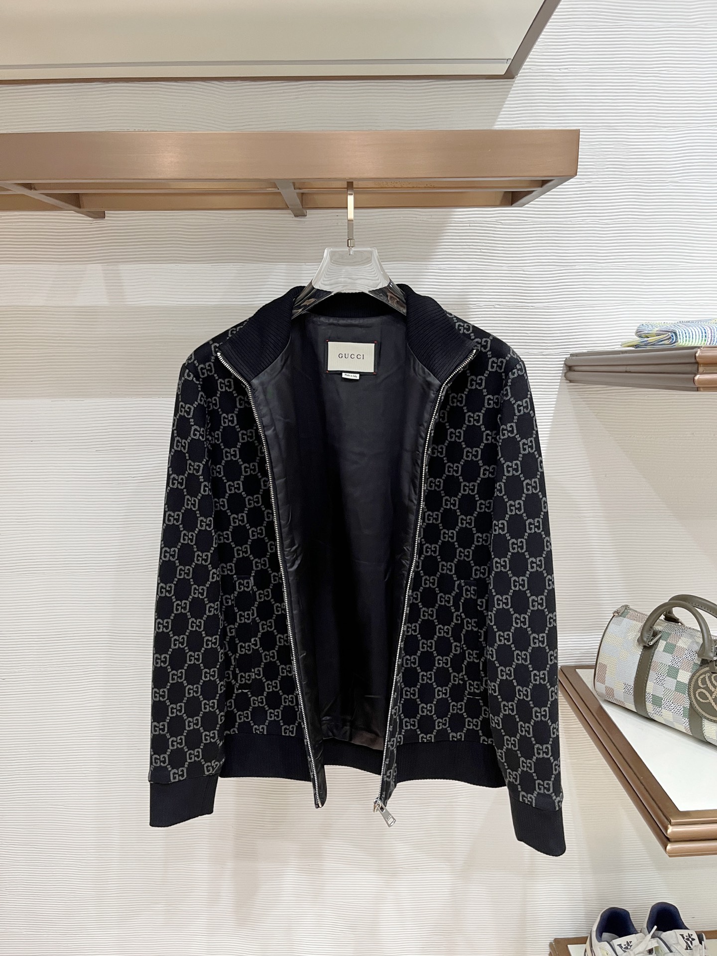 グッチ「Gucci」グッチ GGジャカード スタンドカラー ジャケット / メンズ アウター