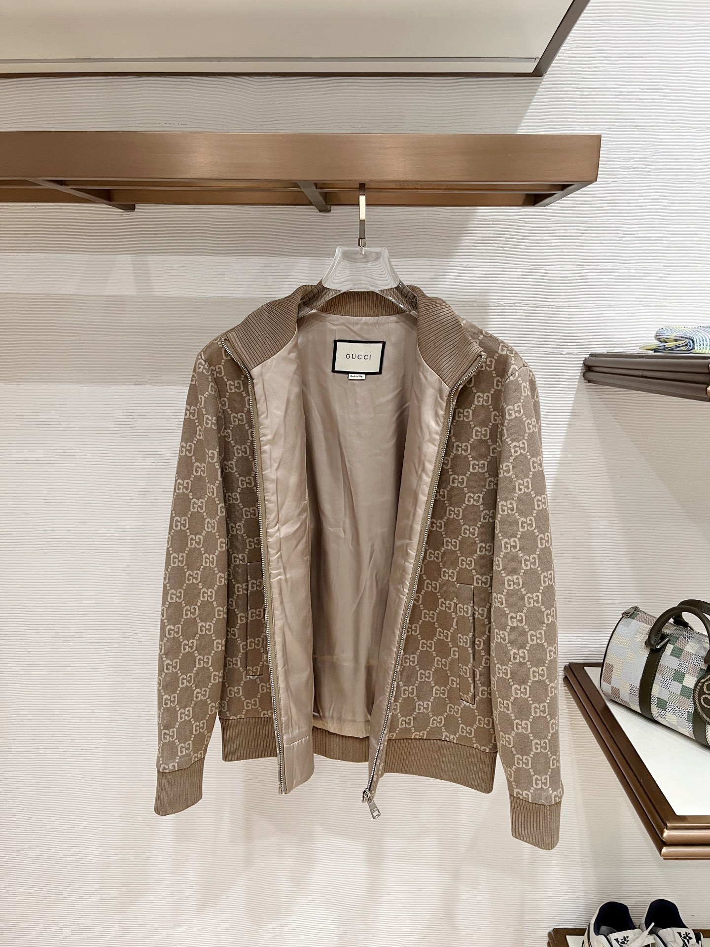 グッチ「Gucci」グッチ GGジャカード スタンドカラー ジャケット / メンズ アウター