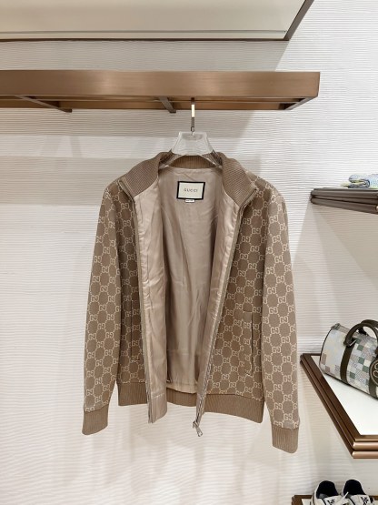 グッチ「Gucci」グッチ GGジャカード スタンドカラー ジャケット / メンズ アウター