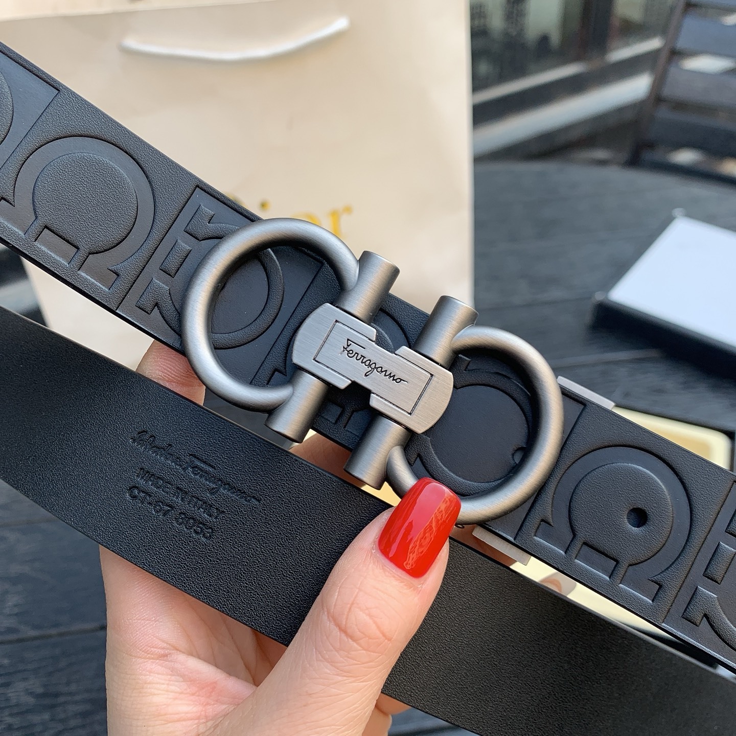 フェラガモ「Ferragamo」リバーシブルベルト