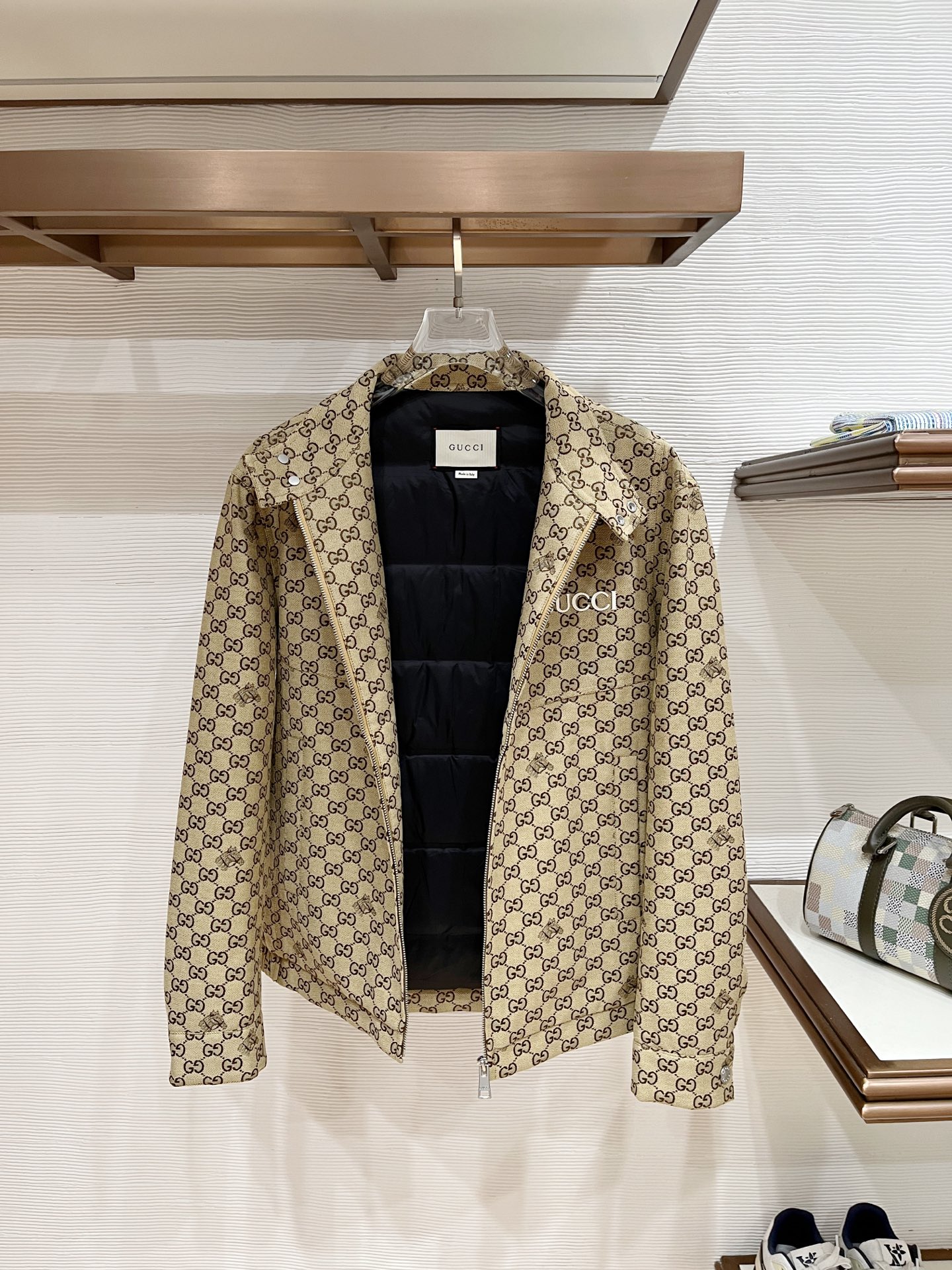 グッチ「Gucci」 グッチ ジャンボGG ダウンジャケット / スタンドカラー