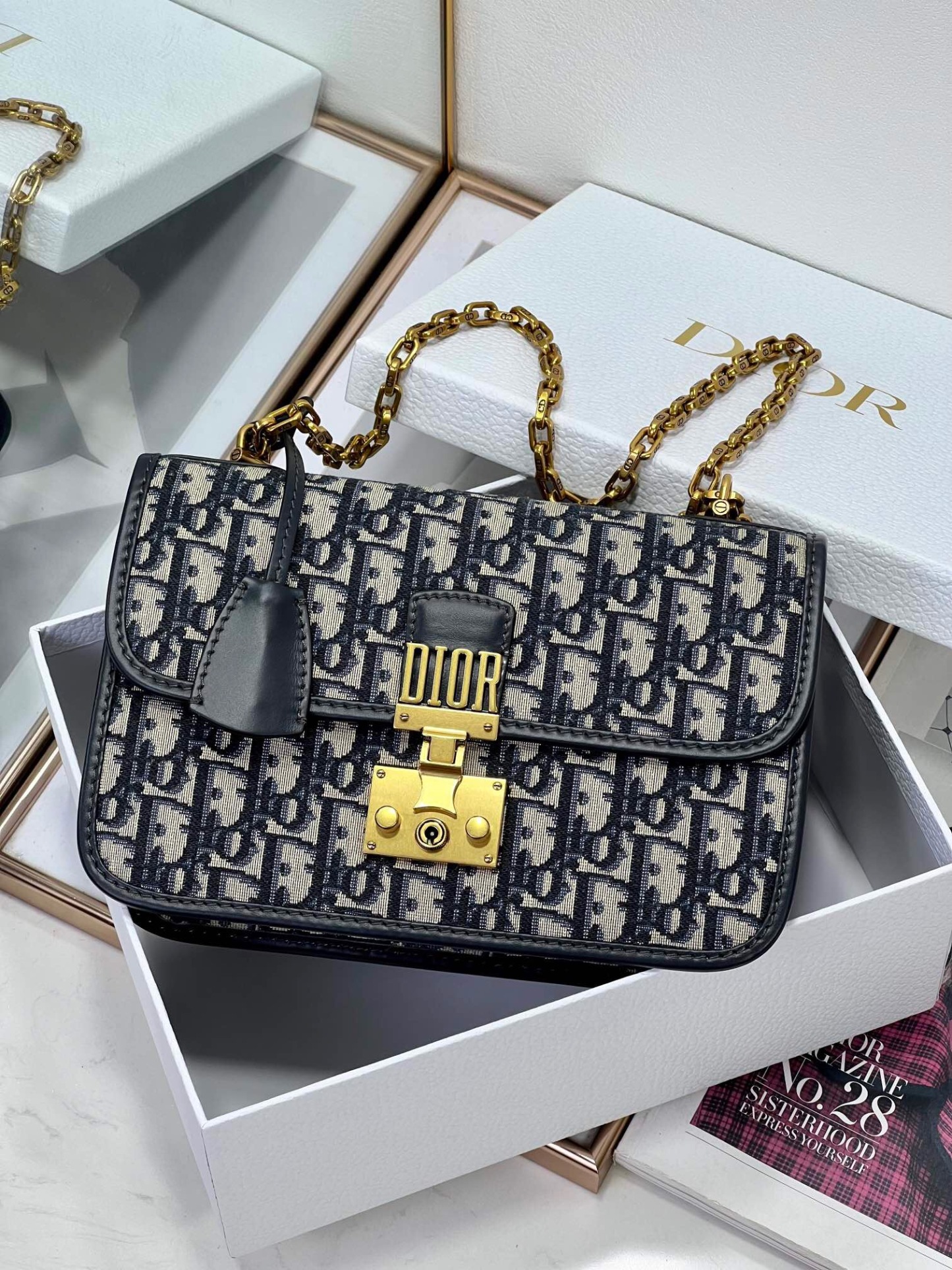 ディオール「Dior」 オブリーク キャビンバッグ