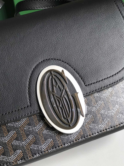 ゴヤール「Goyard」ゴヤルディーヌ帆布＆レザー トートバッグ