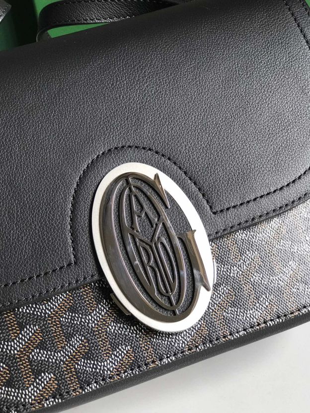 ゴヤール「Goyard」ゴヤルディーヌ帆布＆レザー トートバッグ