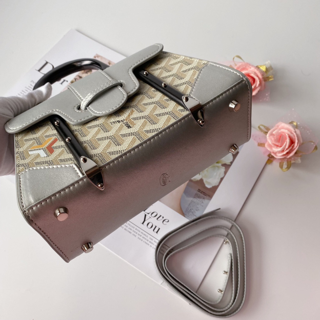 ゴヤール「Goyard」Saïgon Mini ハードケース ショルダーバッグ