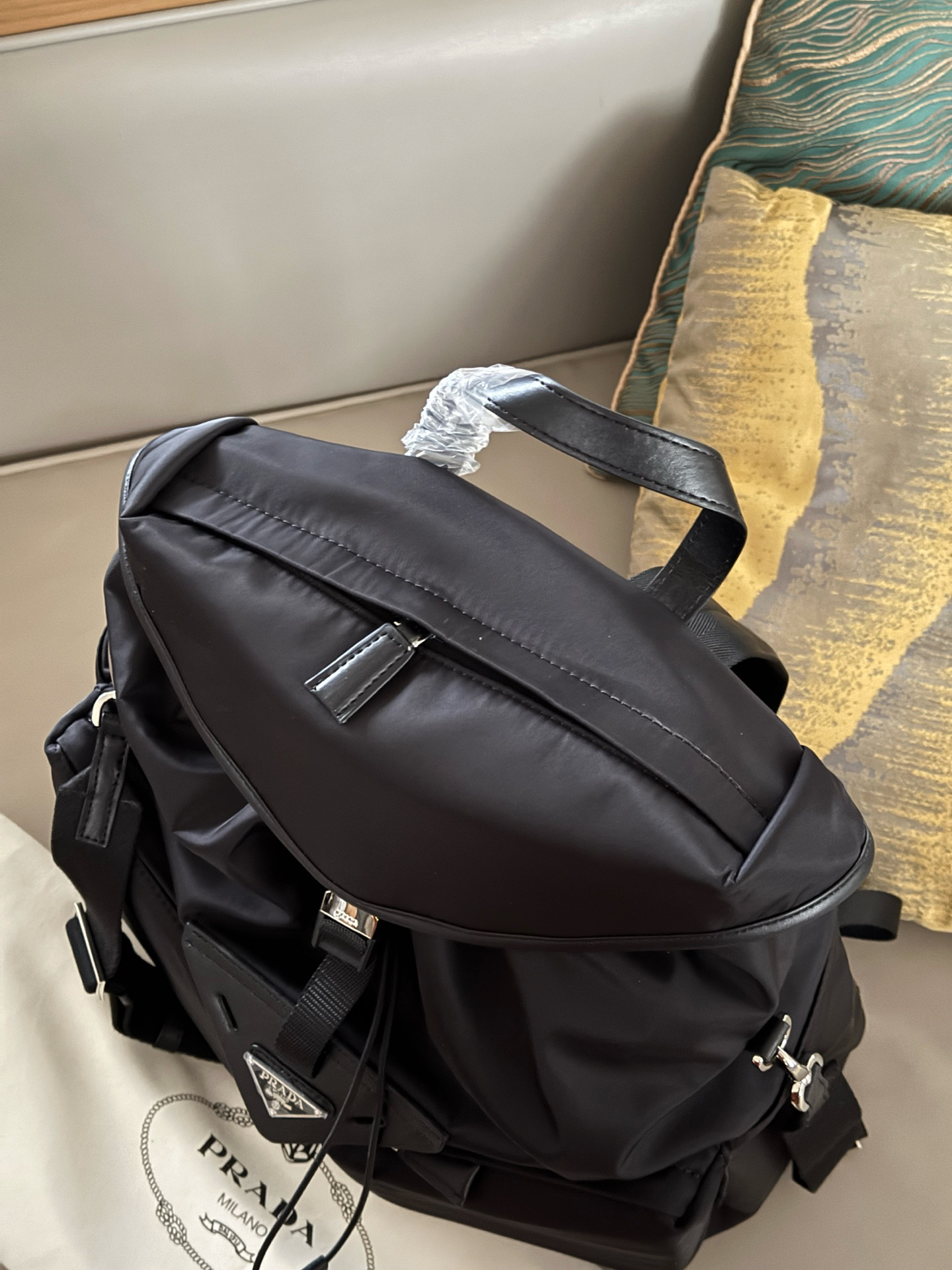 プラダ「Prada」2024ショー ナイロンバックパック マルチキャリーバッグ