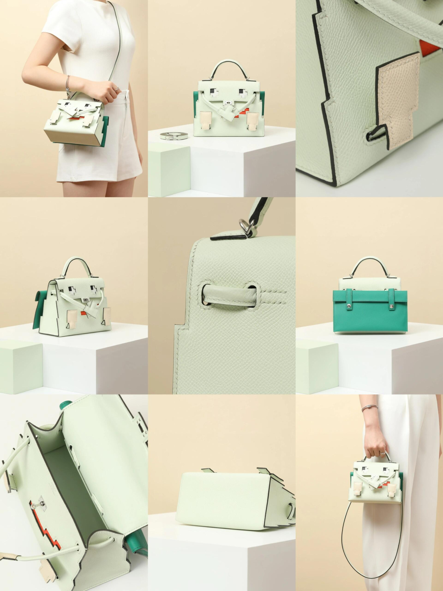エルメス「Hermès」ケリードール・ピクト「Kelly Doll Picto BAG」-ISETAN PRESTIGE CURATED