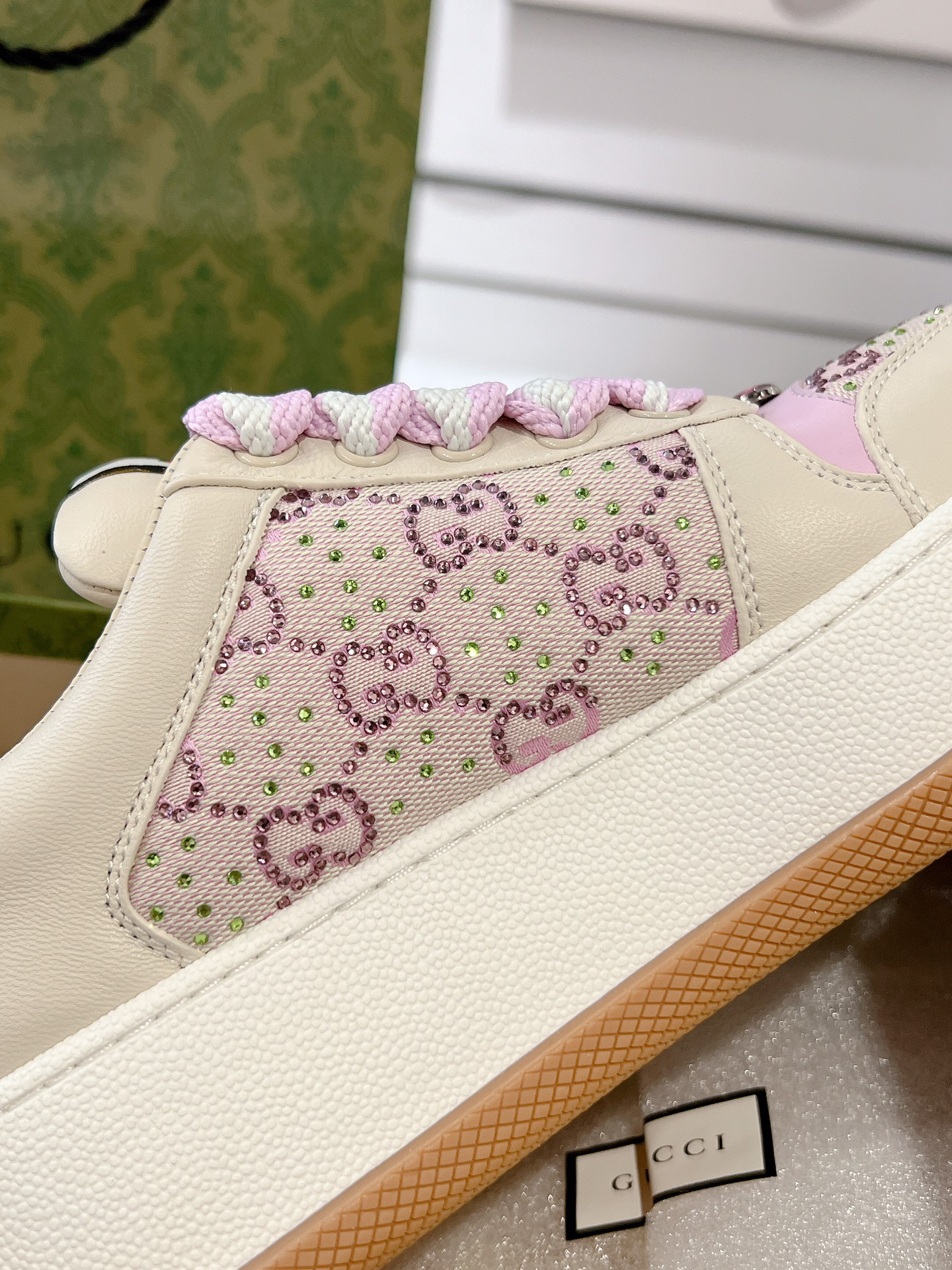 グッチ「Gucci」Screener スニーカー 2025年モデル 厚底ダーティシューズ