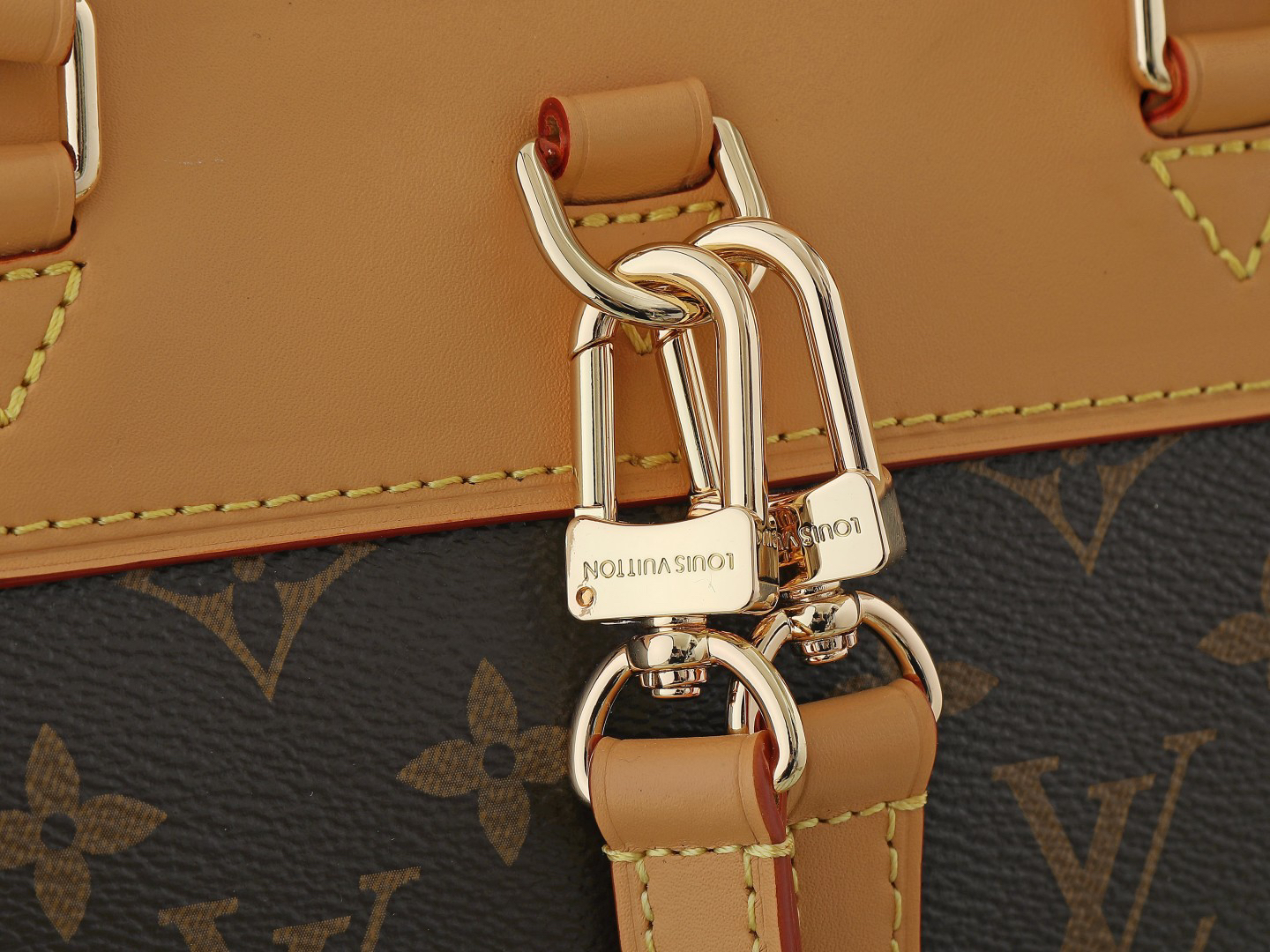 ルイ・ヴィトン「Louis Vuitton」モノグラム レザー バックパック SOHO リュックサック