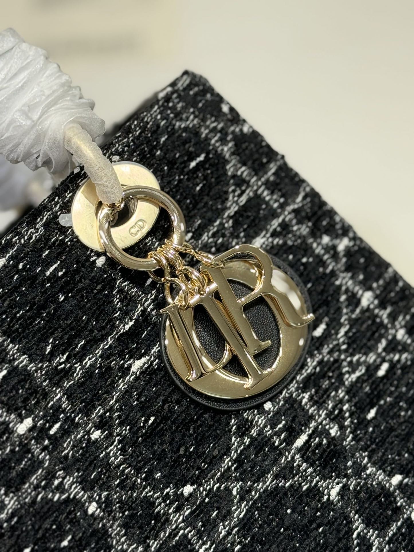 ディオール「Dior」オブlique ナイロンレザーバッグ