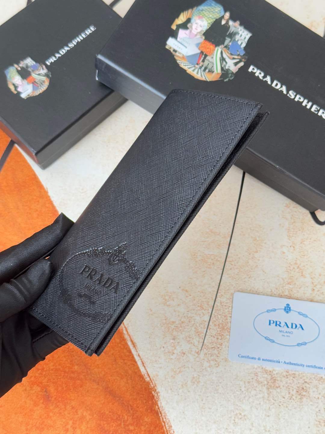プラダ「Prada」 クラシック スーツケース ウォレット
