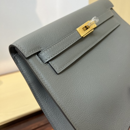 エルメス「Hermès」ケリーダンス 22 0L エヴァーカーレザー ショルダーバッグ
